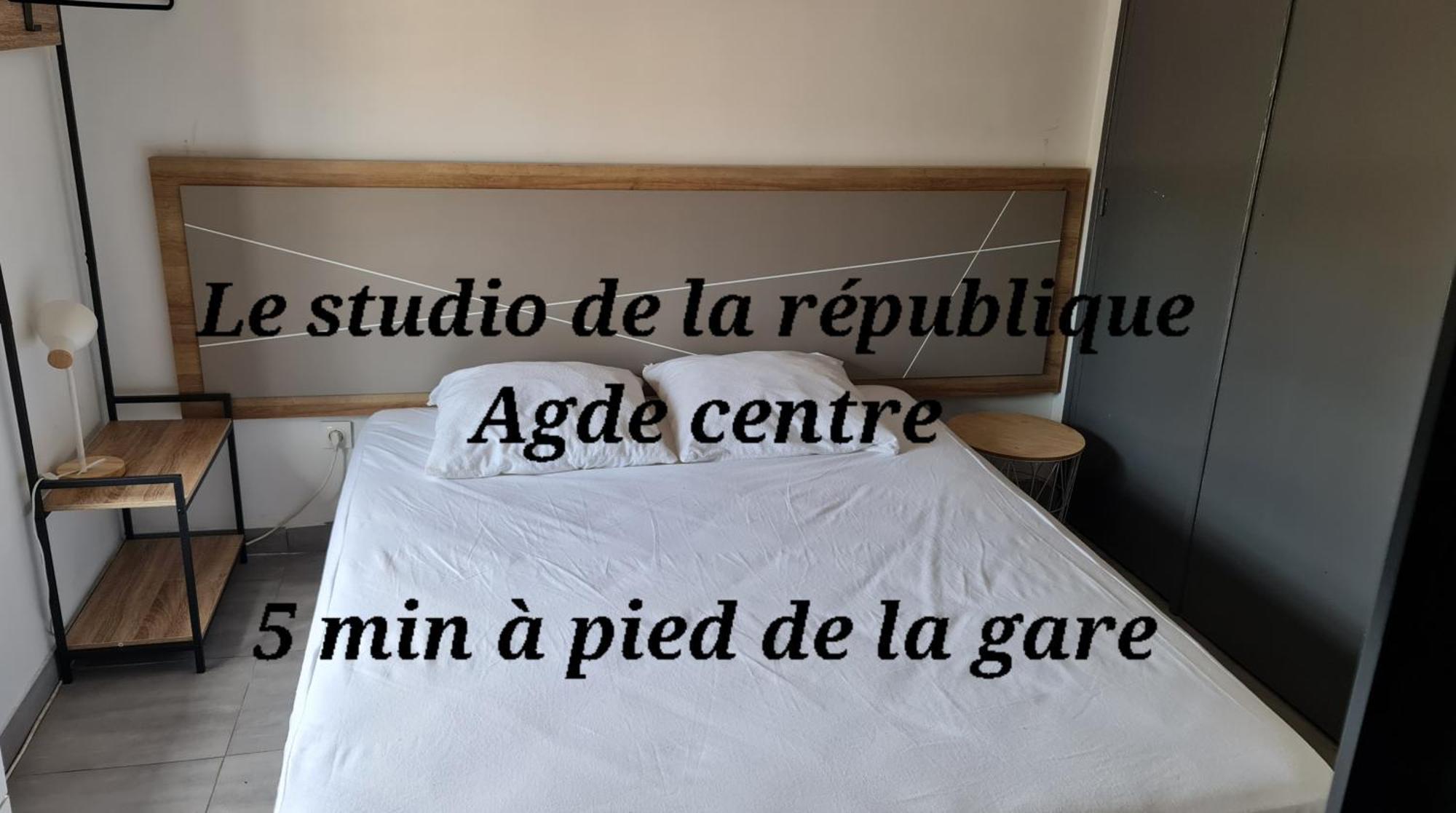Le Studio De La Republique Agde Bagian luar foto
